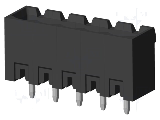 Connector: ontkoppelbare terminal strip; contact; mannelijk Connector: ontkoppelbare terminal strip; contact; mannelijk